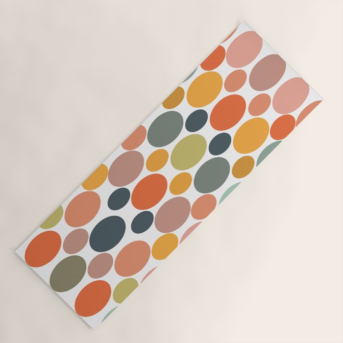 Cheerful Polka Dots  Yoga Mat Gallery Image 1