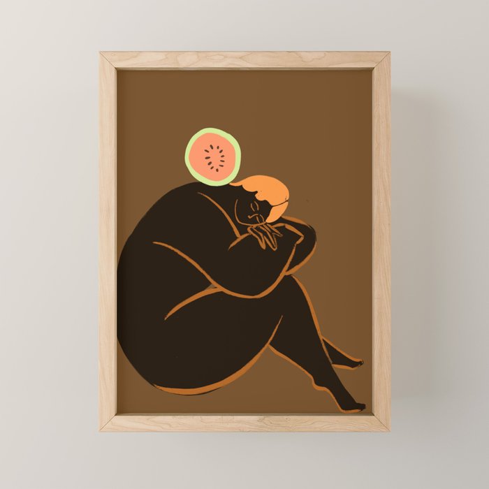 Melancholy Mini Art Print Gallery Image 1