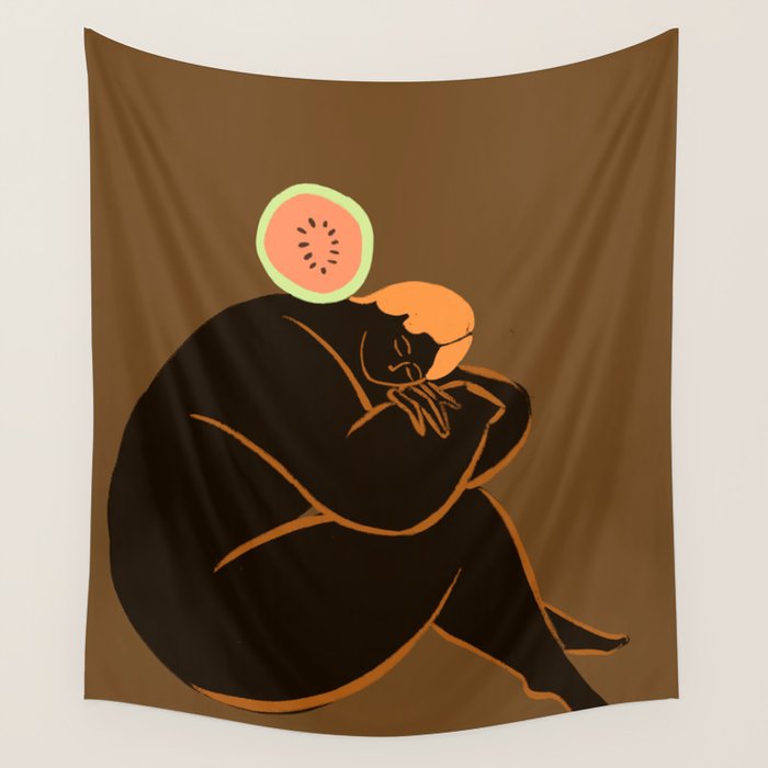 Melancholy Wall Tapestry Gallery Image 1