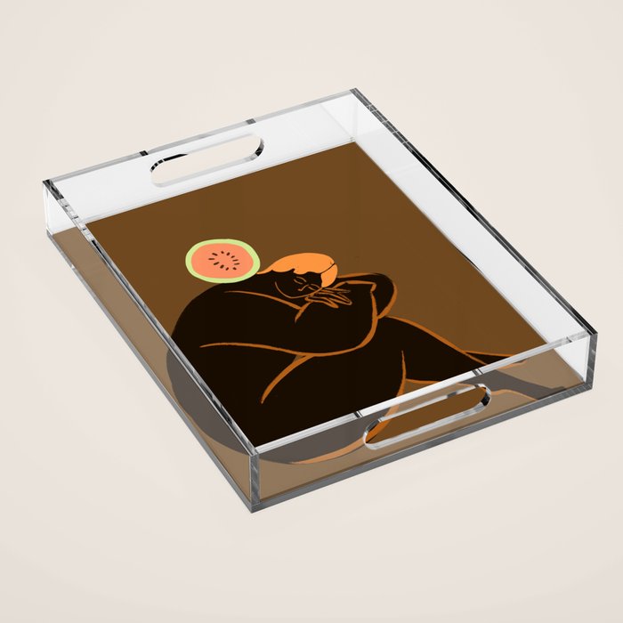 Melancholy Acrylic Tray Gallery Image 1