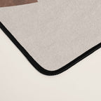 Abstract Art Tropical Leaves 3 Mocha Mousse Desk Mat Gallery Image 4