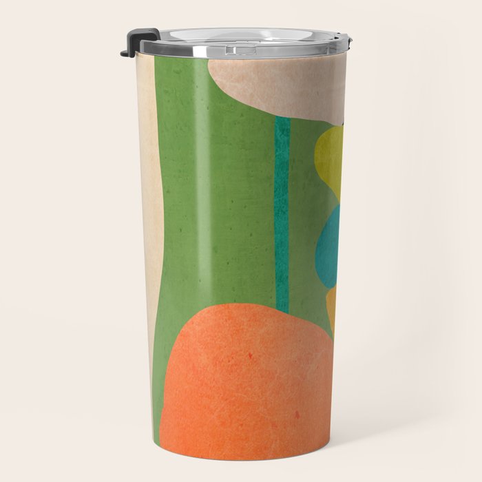 Abstract Stones 8 Travel Mug Gallery Image 3