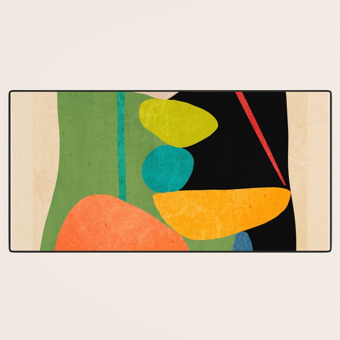 Abstract Stones 8 Desk Mat Gallery Image 3