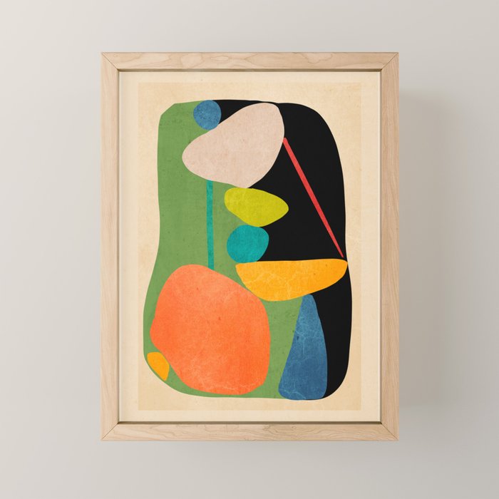 Abstract Stones 8 Mini Art Print Gallery Image 1