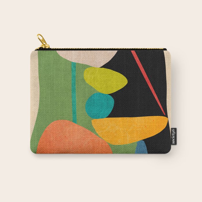 Abstract Stones 8 Carry All Pouch Gallery Image 1