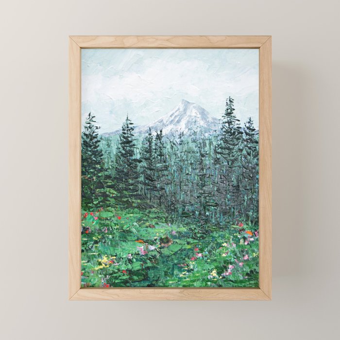 Mount Hood Mini Art Print Gallery Image 1