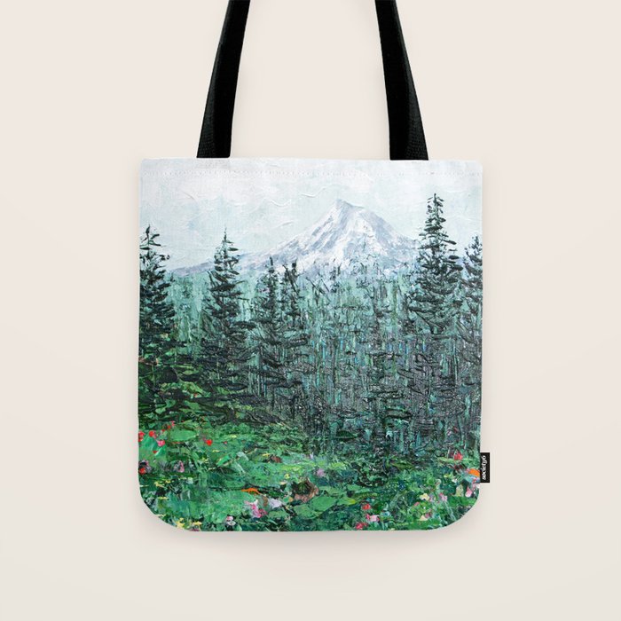 Mount Hood Tote Bag Gallery Image 1