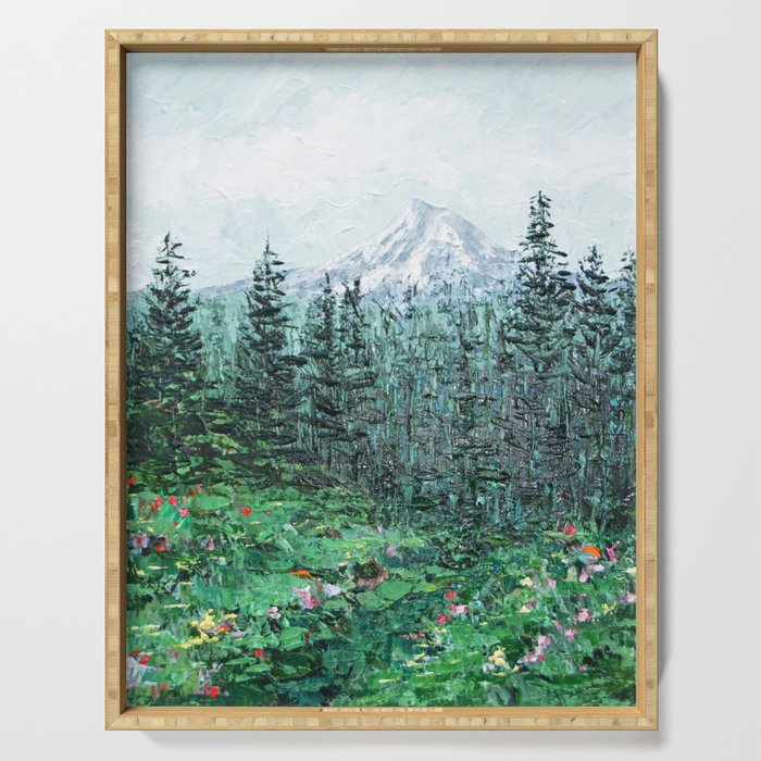 Mount Hood Serving Tray Gallery Image 1