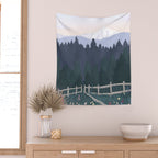 Powell Butte, Oregon Nature Park / National Parks, Portland Wall Tapestry Gallery Image 2