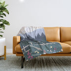 Powell Butte, Oregon Nature Park / National Parks, Portland Throw Blanket Gallery Image 1