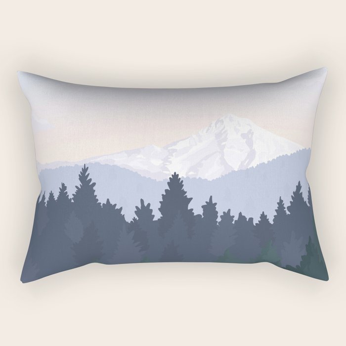 Powell Butte, Oregon Nature Park / National Parks, Portland Rectangular Pillow Gallery Image 2
