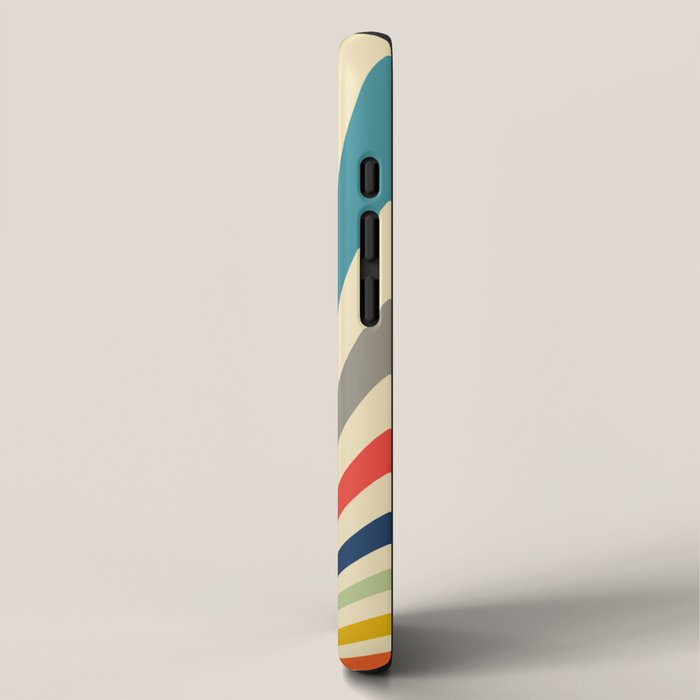 Sun Retro Art III iPhone Case Gallery Image 2