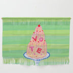 Mold the Future & Vote in Lime Green Wall Hanging Gallery Image 1