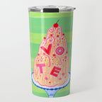 Mold the Future & Vote in Lime Green Travel Mug Gallery Image 1