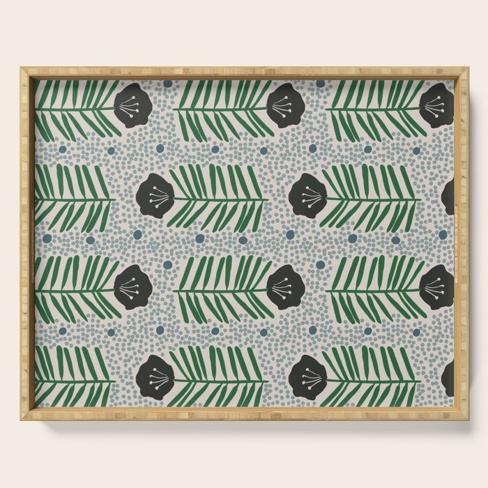 Seedling Floral Serving Tray Gallery Image 1