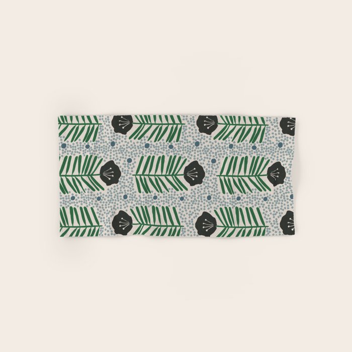 Seedling Floral Bath Towel Gallery Image 1