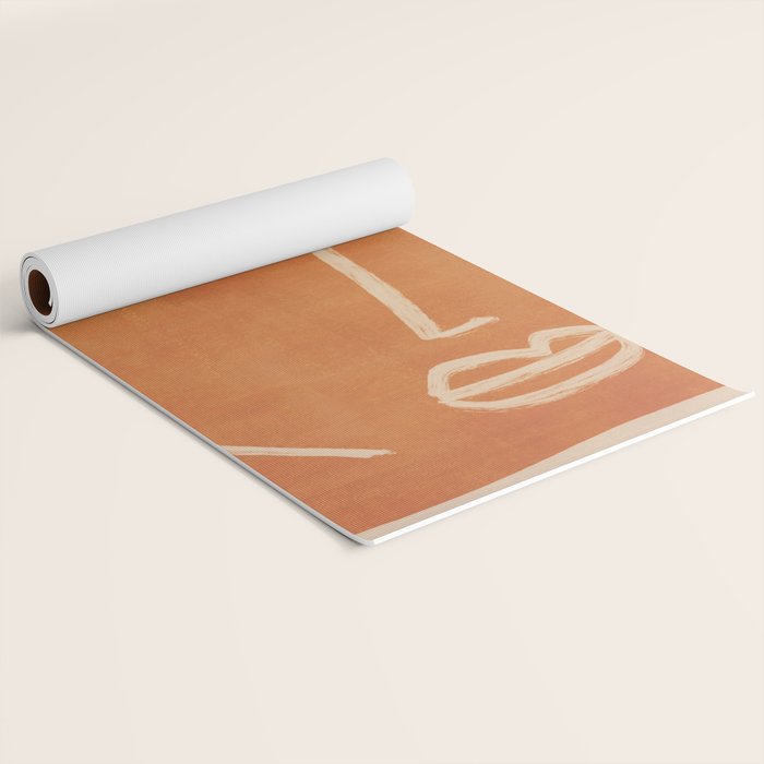 Abstract Face 26 Yoga Mat Gallery Image 2