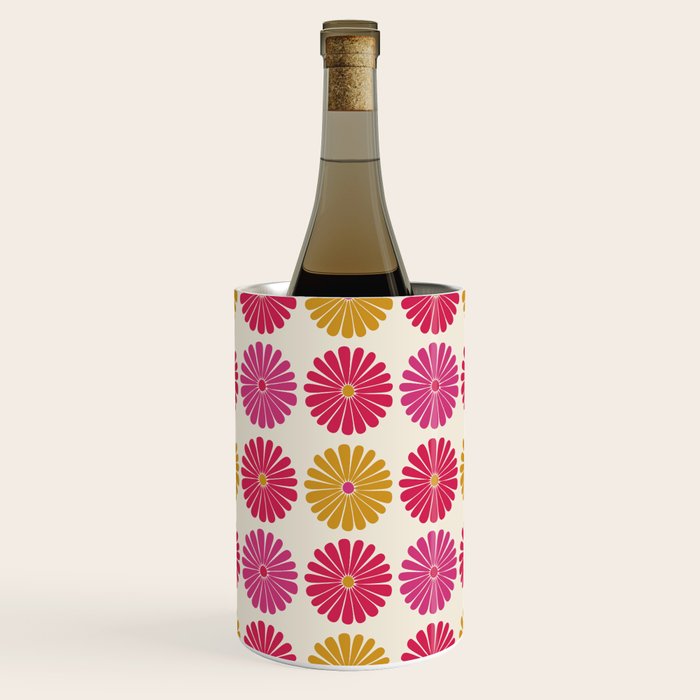 Retro Summer Daisies VII Wine Chiller Gallery Image 1
