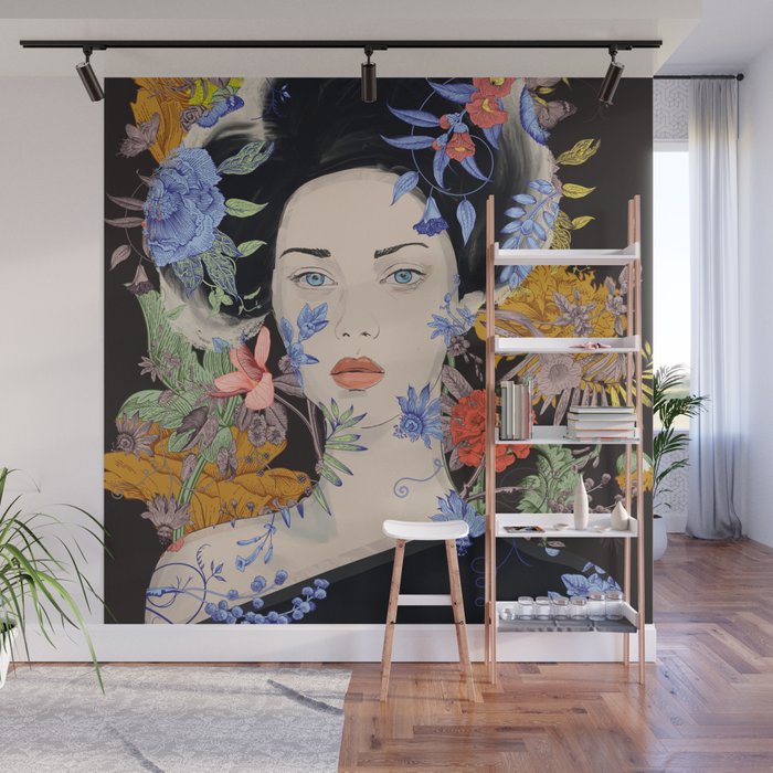 Blooming 25 Wall Mural Gallery Image 1