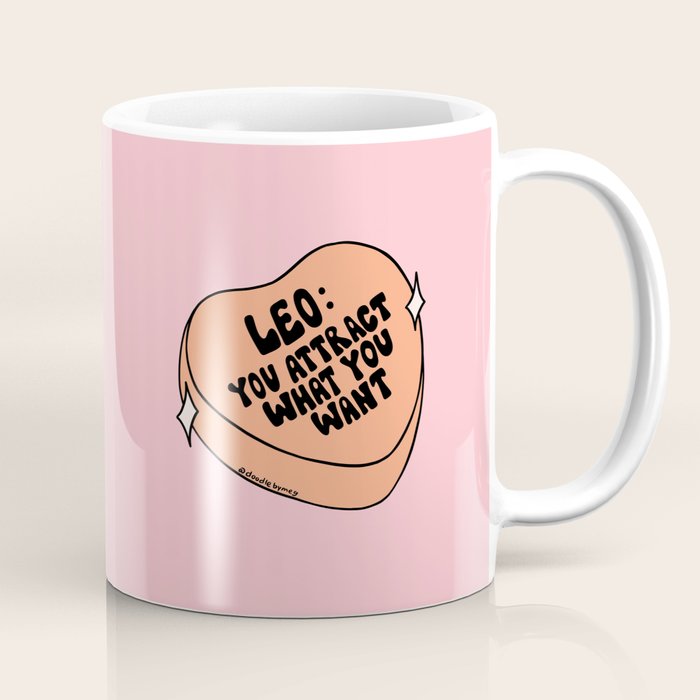 Leo Conversation Heart Coffee Mug Gallery Image 1
