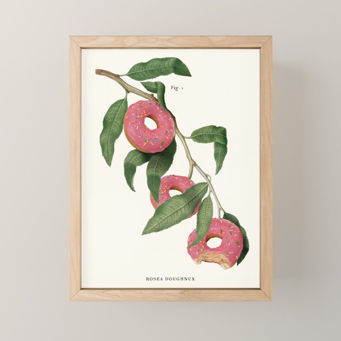 Donut Plant Mini Art Print Gallery Image 1