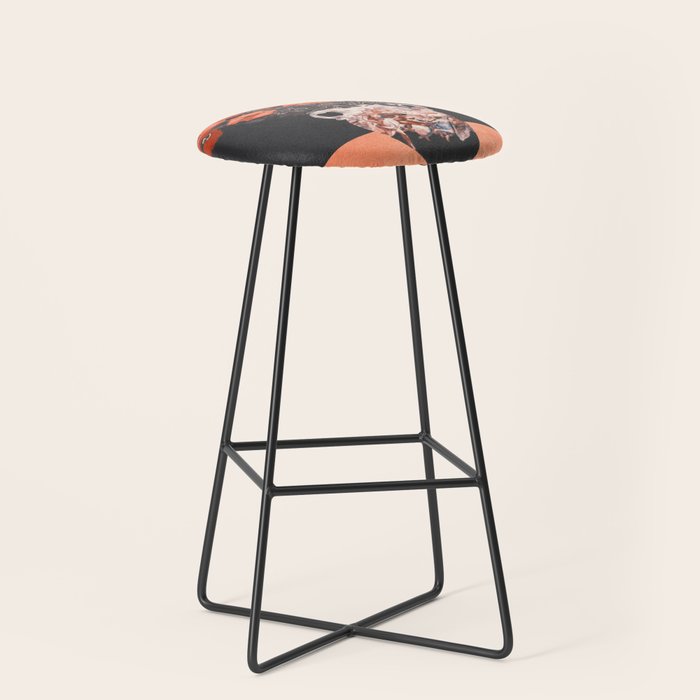 POPPY BOUQUET 2 Stool Gallery Image 1