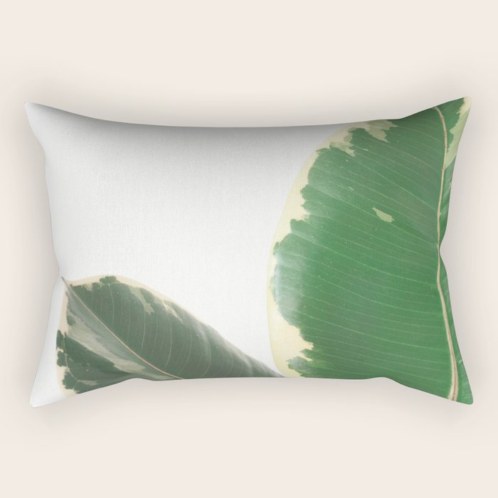 Leaf Study Rectangular Pillow Gallery Image 1