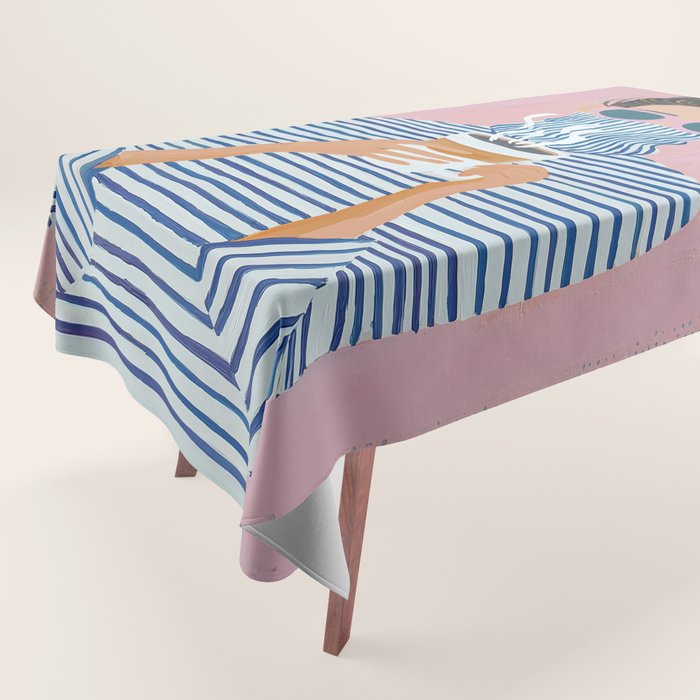 Cozy Morning Coffee Vibes Tablecloth Gallery Image 1