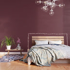 Chocolate x Ripe Berry Mixed Checker Wallpaper Gallery Image 3