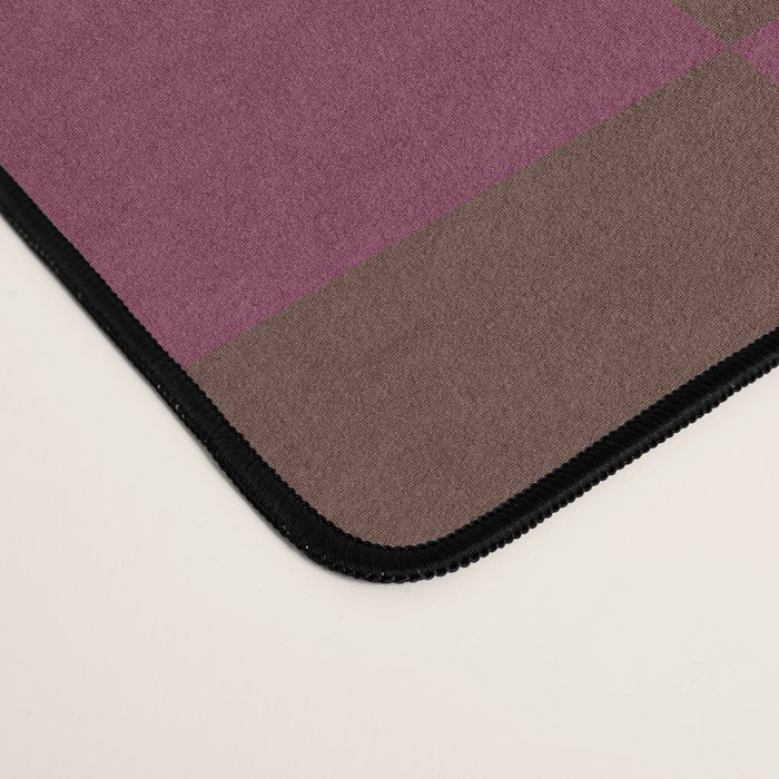Chocolate x Ripe Berry Mixed Checker Desk Mat Gallery Image 4