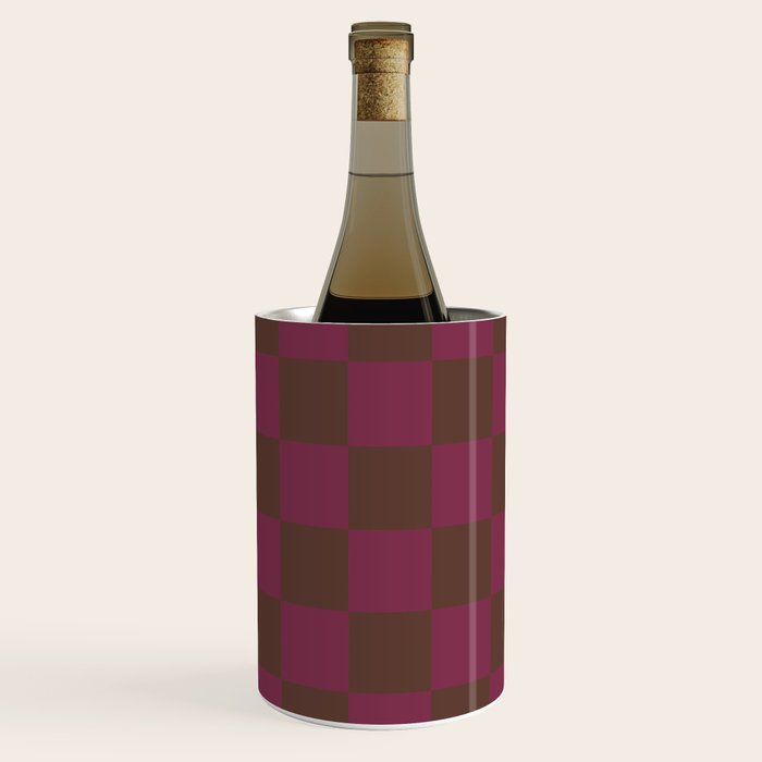 Chocolate x Ripe Berry Mixed Checker Wine Chiller Gallery Image 3