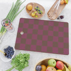 Chocolate x Ripe Berry Mixed Checker Cutting Board Gallery Image 2