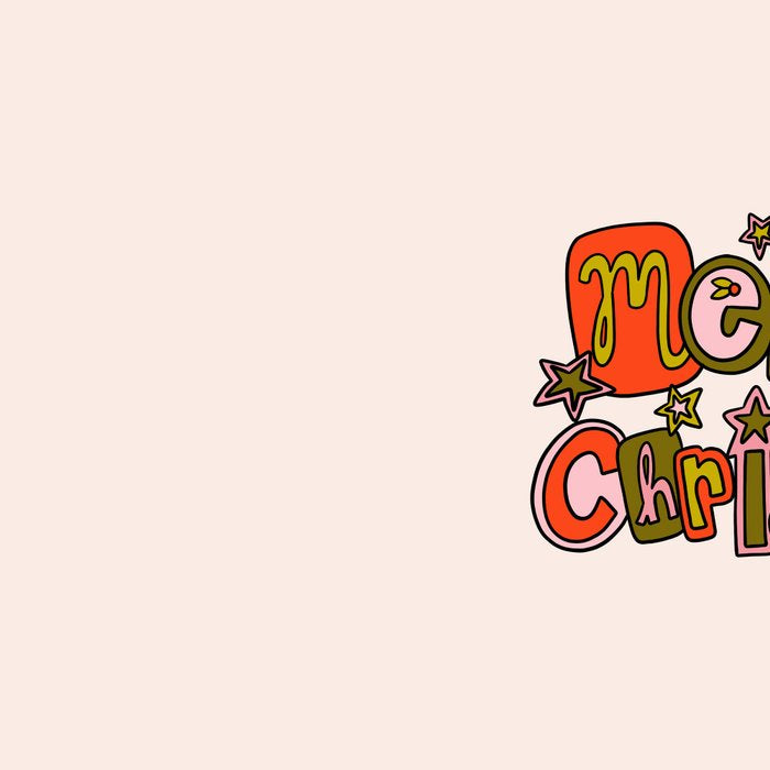 Merry Christmas Doodle Coffee Mug Gallery Image 2