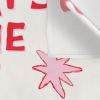 What's The Best That Could Happen in Pink and Red Wall Tapestry Gallery Image 3