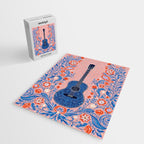 Guitar in Bloom Jigsaw Puzzle Gallery Image 2
