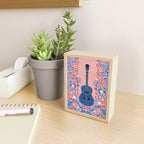 Guitar in Bloom Mini Art Print Gallery Image 2
