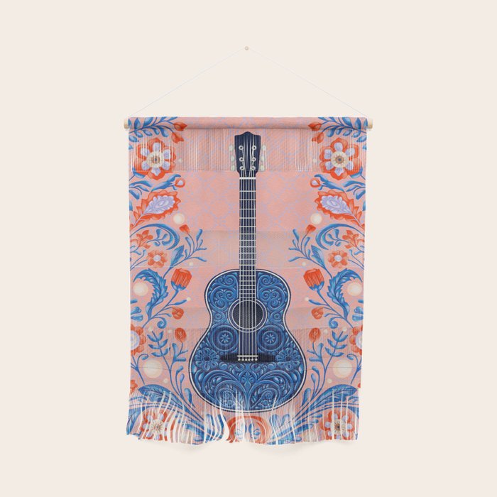 Guitar in Bloom Wall Hanging Gallery Image 1