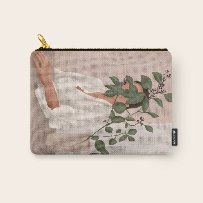 Behind the Leaves Carry All Pouch Gallery Image 1