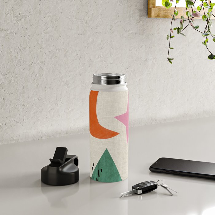 Orange Moon Mountain Water Bottle Gallery Image 4