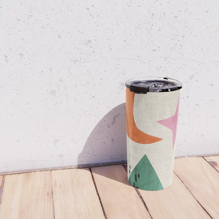 Orange Moon Mountain Travel Mug Gallery Image 4