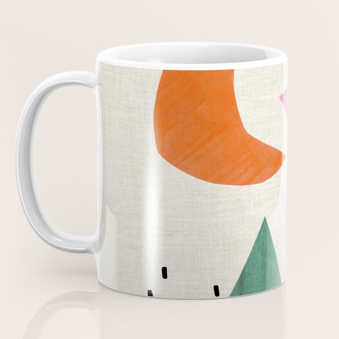 Orange Moon Mountain Coffee Mug Gallery Image 3