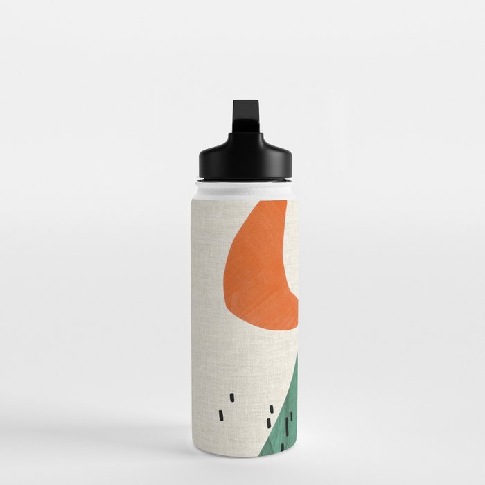Orange Moon Mountain Water Bottle Gallery Image 3