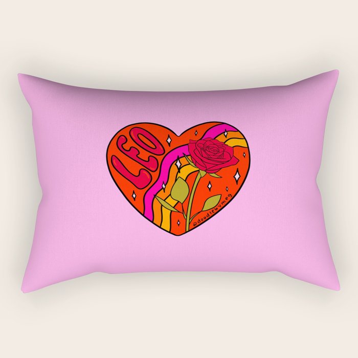 Leo Valentine Rectangular Pillow Gallery Image 2