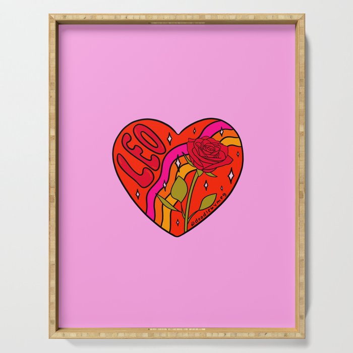 Leo Valentine Serving Tray Gallery Image 1