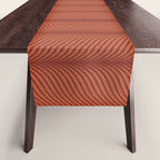 Elysian VI Red Terracotta Table Runner Gallery Image 1