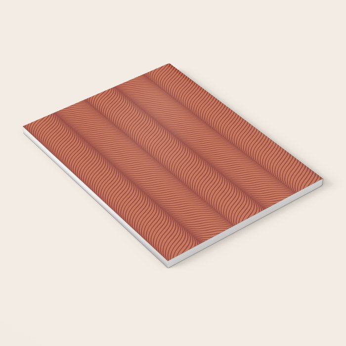 Elysian VI Red Terracotta Notebook Gallery Image 3