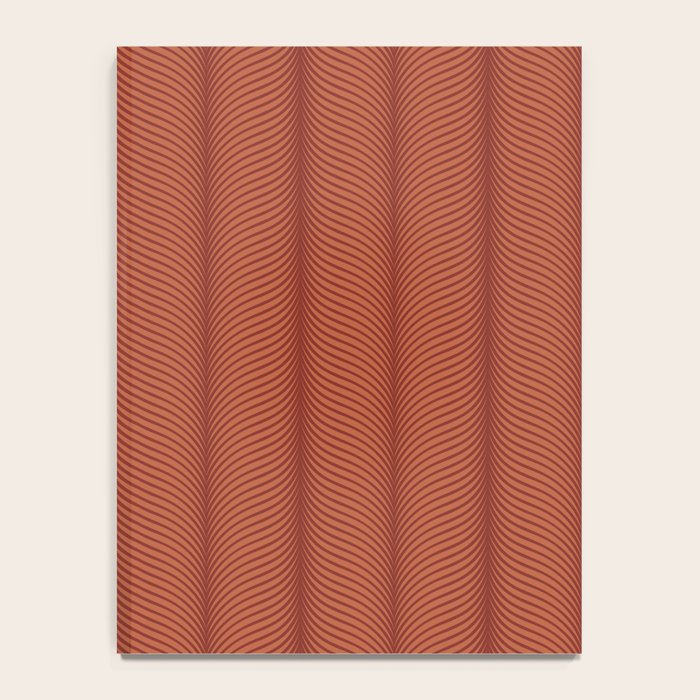Elysian VI Red Terracotta Notebook Gallery Image 4