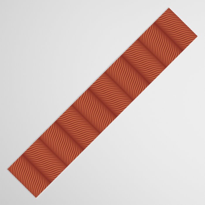 Elysian VI Red Terracotta Table Runner Gallery Image 3