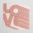Love Typography Wrapping Paper Gallery Image 3