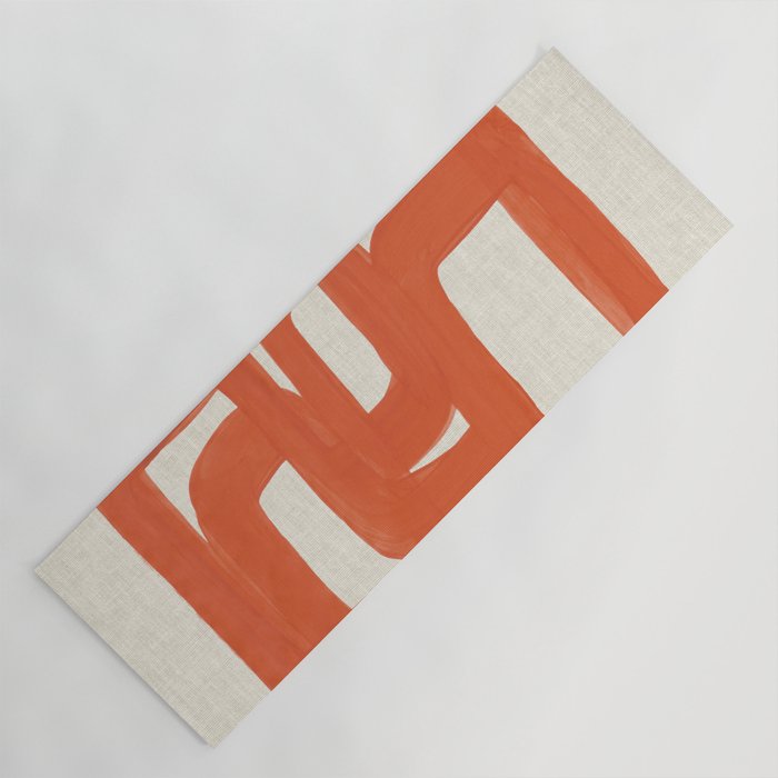 Orange Tank  Yoga Mat Gallery Image 1